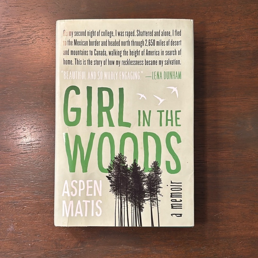Girl In The Woods by Aspen Maria. Hardcover book.